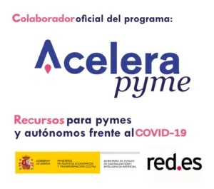 Logo oficial de Acelera Pyme