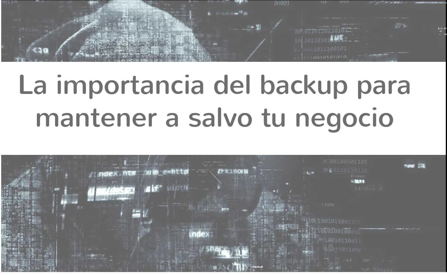 La importancia del backup para mantener a salvo tu negocio