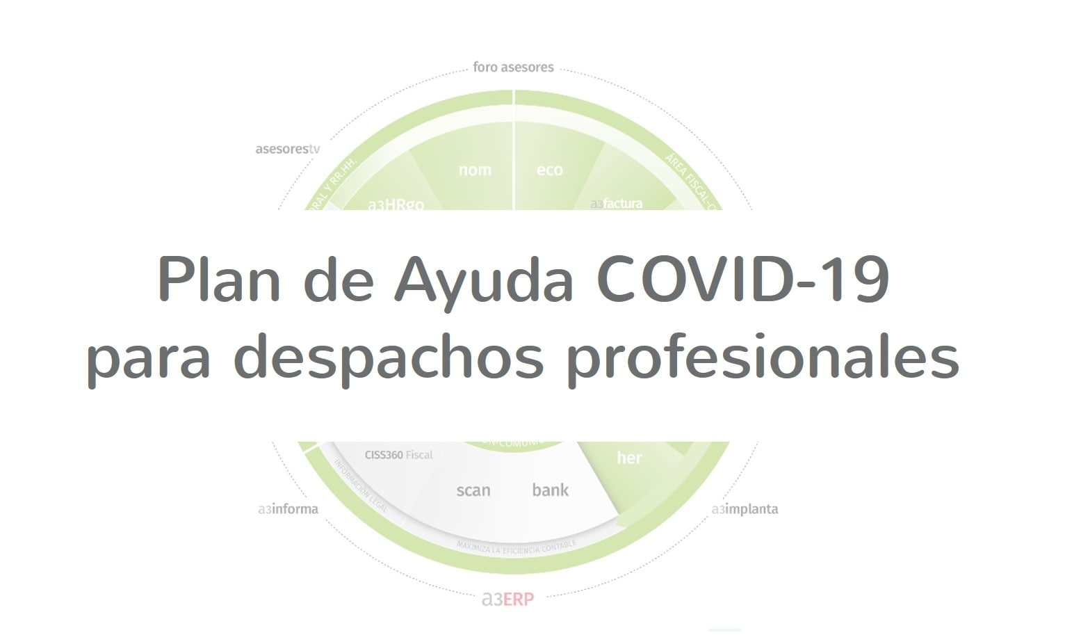 Plan de Ayuda COVID-19 para despachos profesionales Plan de Ayuda COVID-19 para despachos profesionales