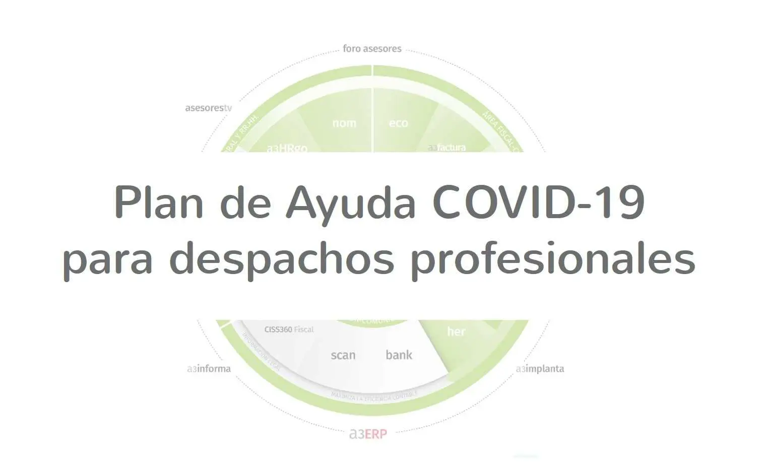 Plan de Ayuda COVID-19 para despachos profesionales
