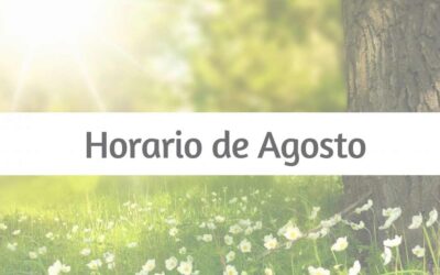 Horario de Agosto