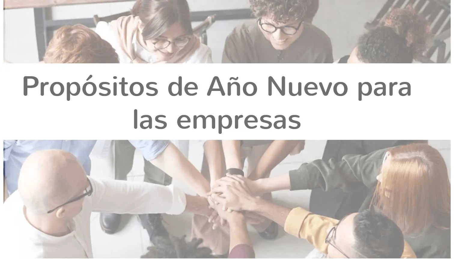 Propósitos de Año Nuevo para las empresas