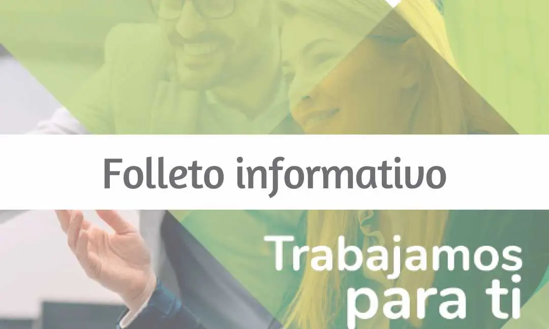 Folleto informativo